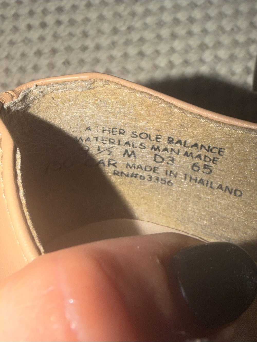 Capezio Tan T-Strap character shoes - Picture 4 of 5